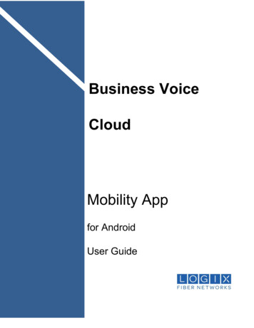 Business Voice Cloud Mobility App - LOGIX