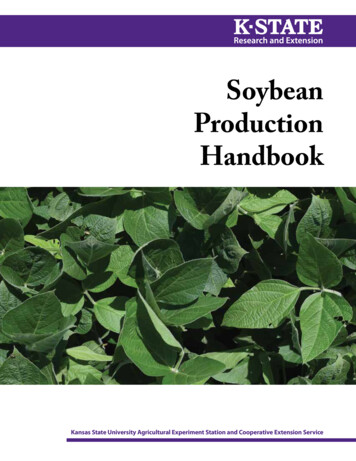C449 Soybean Production Handbook - Kansas State University