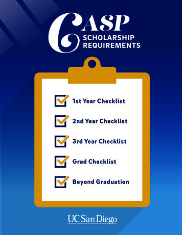 SCHOLARSHIP REQUIREMENTS Per Quarter And Participate In .