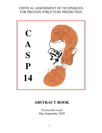 ABSTRACT BOOK - CASP