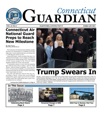 CONNECTICUT GUARDIAN FEBRUARY 2017 PAGE Onnecticut