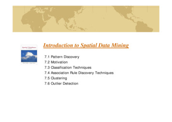 Introduction To Spatial Data Mining - Uni-Hildesheim