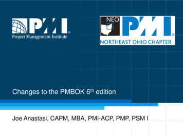 Changes To The PMBOK 6th Edition - Pikes Peak