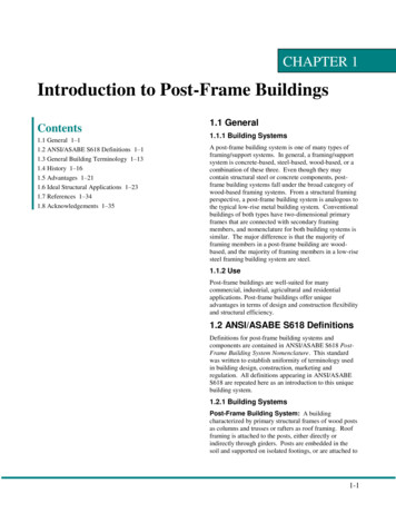 Introduction To Post-Frame Buildings