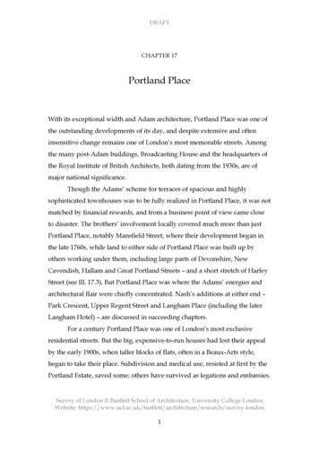 Chapter 17 Portland Place Final Revision 16 May 2016 Refs Out