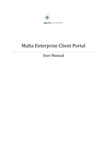 Malta Enterprise Client Portal