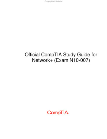 CompTIA Network Certification (N10‑007) Study Guide