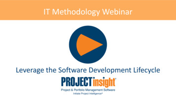 Leverage The Software Development Lifecycle - Project Insight