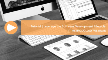 Tutorial Leverage The Software Development Lifecycle