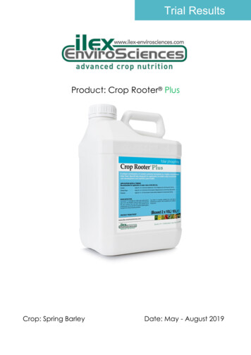 Product: Crop Rooter Plus - Ilex EnviroSciences