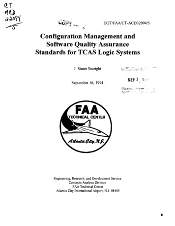 Configuration Management And Software Quality Assurance .