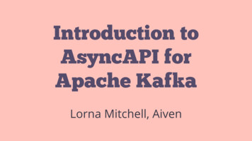 Introduction To AsyncAPI For Apache Kafka