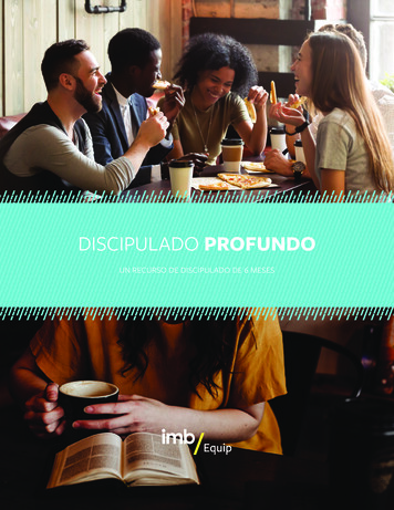 DISCIPULADO [cover] PROFUNDO