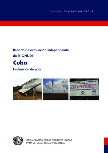 3298902 Umschlag Cuba - UNIDO