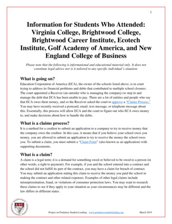 Information For Students Who Attended: Virginia College, Brightwood .