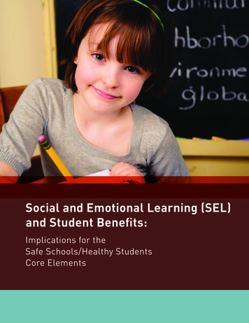Social And Emotional Learning (SEL) And Student Benefits - Ed