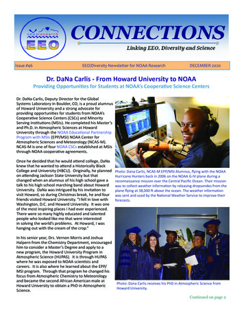 Dr. DaNa Carlis - From Howard University To NOAA