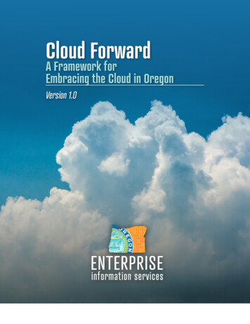 Cloud Forward - Oregon