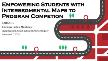 Empowering Students With Intersegmental Maps To Program Competion - CAIR