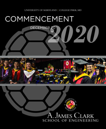 University Of Maryland College Park, Md Commencement 2020