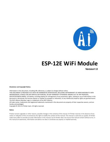 ESP-12E WiFi Module - Components101
