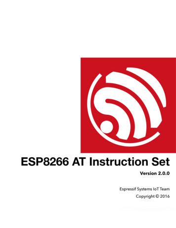 ESP8266 AT Instruction Set - Itbrainpower 