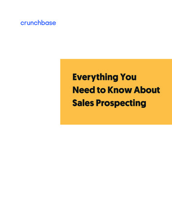 Everything You Need To Know About Sales Prospecting