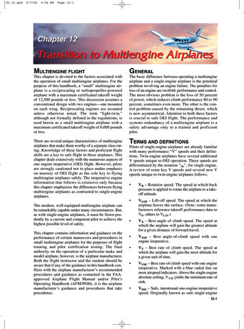 MULTIENGINE FLIGHT GENERAL - FAASafety.gov