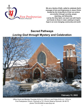 Sacred Pathways Loving God Through Mystery And Celebration