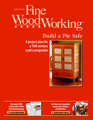 Build A Pie Safe - Fine Woodworking