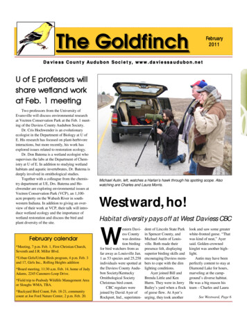 The Goldfinch February 2011 - Daviessaudubon 