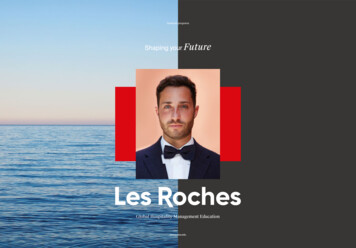 Graduate Programs - Les Roches