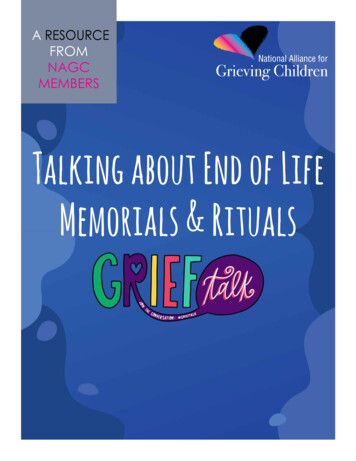 Talking About End Of Life Memorials & Rituals