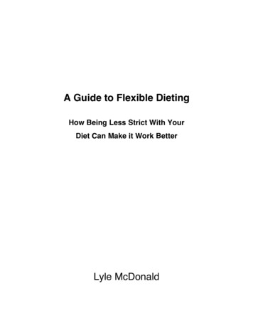 A Guide To Flexible Dieting