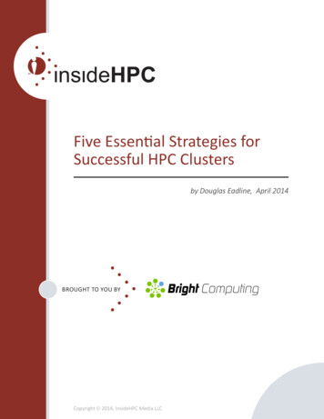 Five Essential Strategies For Successful HPC Clusters