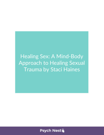 Healing Sex: A Mind-Body Approach To Healing Sexual 