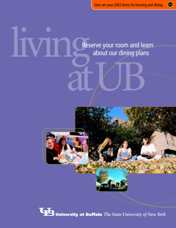 Living At UB Inside LO - University At Buffalo