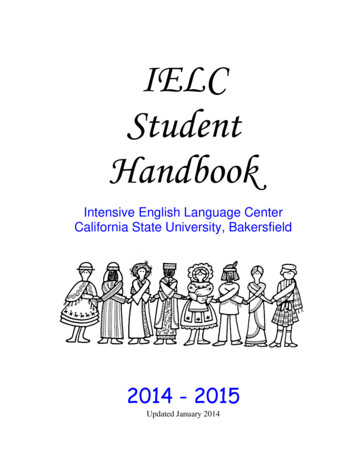 IELC Student Handbook - CourseFinders