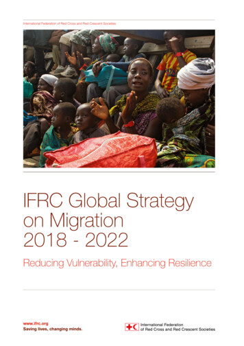 IFRC Global Strategy On Migration 2018 - 2022