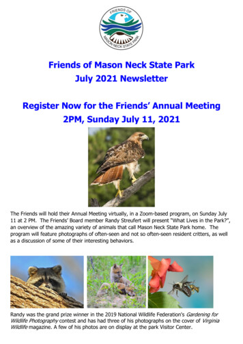 Register Now For The Friends’ Annual Meeting