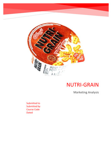 NUTRI-GRAIN - Assignment Studio