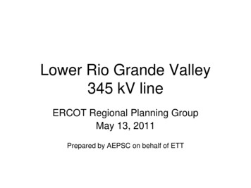 Lower Rio Grande Valley 345 KV Line - Transmissionhub 