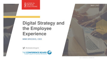 Digital Strategy And The Employee Experience - LDS