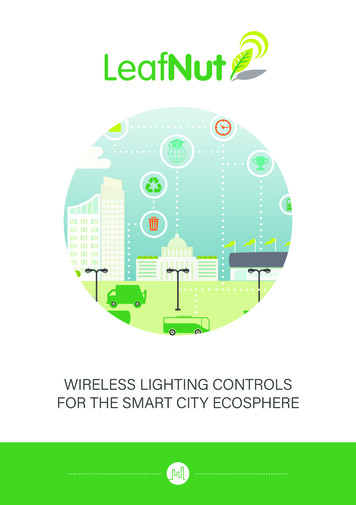 Wireless Lighting Controls For The Smart City Ecosphere