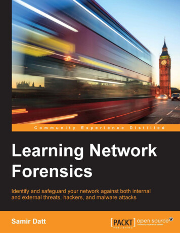 Learning Network Forensics - Kneda 