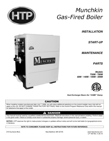 Munchkin Gas-Fired Boiler - Water And Space Heating