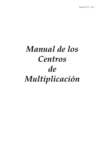 Manual De CM Del CC - Centrocristianocba .ar