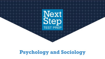 Psychology And Sociology - Blog Blueprint Prep