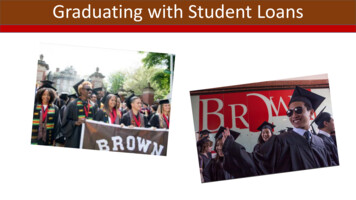Graduating With Student Loans - Brown