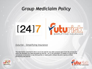 Group Mediclaim Policy